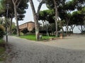 Roma - Scorcio di Santa Sabina dal Giardino degli Aranci Royalty Free Stock Photo
