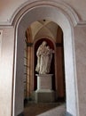 Roma - Scultura nell`atrio di Santa Sabina