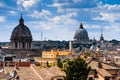 Roma skyline Royalty Free Stock Photo