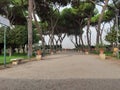 Roma - Viale Nino Manfredo al Giardino di Aranci Royalty Free Stock Photo