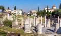 Roman Agora, ancient square in Athens, Greece, Europe