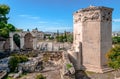 The Roman Agora, in Athens, Greece Royalty Free Stock Photo