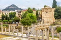 Roman Agora with Tower of Winds or Aerides, Athens, Greece Royalty Free Stock Photo