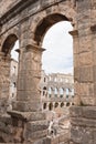 Roman amphitheate. Pula, Croatia