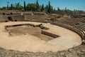 The Roman Amphitheater at the archaeological site of Merida