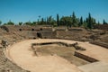 The Roman Amphitheater at the archaeological site of Merida