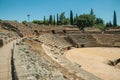 The Roman Amphitheater at the archaeological site of Merida