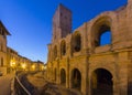 Roman Amphitheater - Arles - South of France Royalty Free Stock Photo