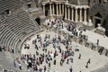 Roman amphitheater, Bosra, Syria, Middle East Royalty Free Stock Photo