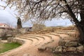 Roman amphitheater in Chersonesus Royalty Free Stock Photo