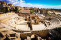 The Roman Amphitheater, Costa Durada, tarragona, Catonia, Spain