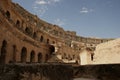 Roman amphitheater in El Jem, Tunisia.