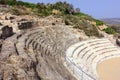 Roman amphitheater, national park Zippori, Galilee, Israel Royalty Free Stock Photo