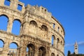 Roman Amphitheater - Pula - Croatia Royalty Free Stock Photo