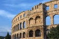 Roman Amphitheater - Pula - Croatia Royalty Free Stock Photo