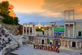 Roman Amphitheater scene view