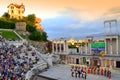 Roman Amphitheater scene view