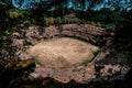 Roman amphitheater. Sutri, Italy Royalty Free Stock Photo