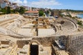 Roman Amphitheater in Tarragona, Spain