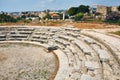 Roman amphitheatre in ancient city of Byblos Royalty Free Stock Photo