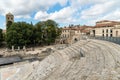 Roman amphitheatre in Arles, France Royalty Free Stock Photo