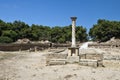 The Roman amphitheatre of Carthage Royalty Free Stock Photo
