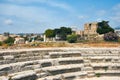 Roman amphitheatre in ancient city of Byblos Royalty Free Stock Photo