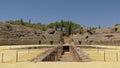 Roman amphitheatre at Italica, Roman city in the province of Hispania Baetica