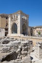 Roman Amphitheatre in Lecce, Puglia (Apulia), southern Italy Royalty Free Stock Photo