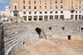Roman Amphitheatre. Lecce. Puglia. Italy. Royalty Free Stock Photo