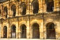 Roman amphitheatre, Nimes, France Royalty Free Stock Photo