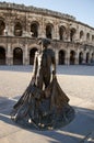 Roman amphitheatre, Nimes, France Royalty Free Stock Photo