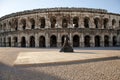 Roman amphitheatre, Nimes, France Royalty Free Stock Photo