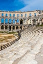 Roman Amphitheatre Pula Arena-Pula,Istria, Croatia Royalty Free Stock Photo