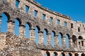 Roman Amphitheatre Pula Arena - Pula, Istria, Croatia Royalty Free Stock Photo