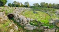 Roman Amphitheatre. Syracuse, Sicily, Italy Royalty Free Stock Photo