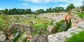 Roman Amphitheatre. Syracuse, Sicily, Italy