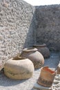 Roman amphorae Royalty Free Stock Photo