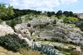 Roman Ampitheatre, Cagliari, Sardinia, Italy Royalty Free Stock Photo