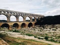 Roman aqueduct Royalty Free Stock Photo