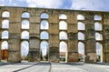 Roman Aqueduct da Amoreira in Elvas in Portugal