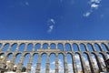 Roman aqueduct of Segovia, Castilla-Leon, Spain Royalty Free Stock Photo