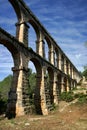 Roman Aqueduct, Tarragona, Spain Royalty Free Stock Photo