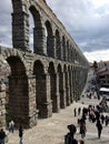 Roman aqueducts Royalty Free Stock Photo