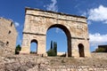 Roman arch gate, Medinaceli, Spain