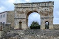 Roman arch of Medinaceli 2nd-3rd century Soria province Spain