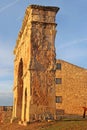 Roman arch of Medinaceli in Spain