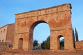 Roman arch of Medinaceli in Spain