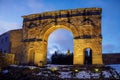 Roman arch of Medinaceli. Soria, Spain