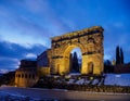 Roman arch of Medinaceli. Soria, Spain